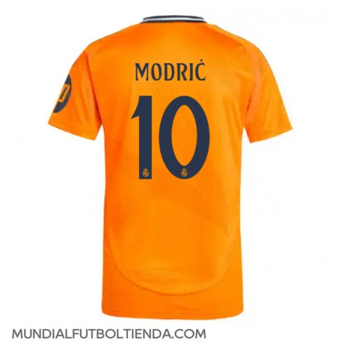 Camiseta Real Madrid Luka Modric #10 Segunda Equipación Replica 2024-25 mangas cortas